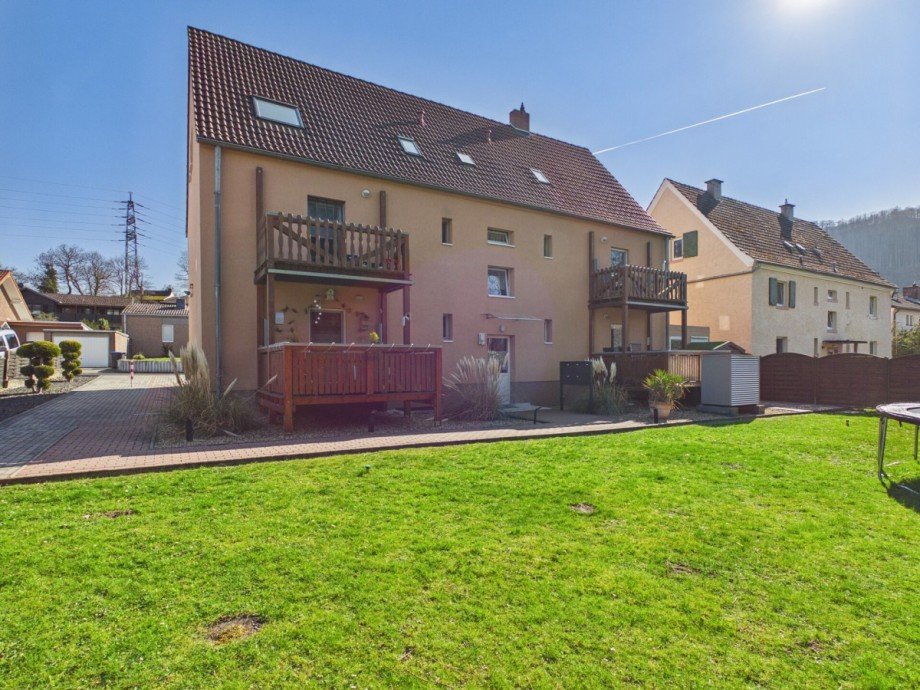 Gartenansicht_1 Mehrfamilienhaus Heimbach / Hasenfeld