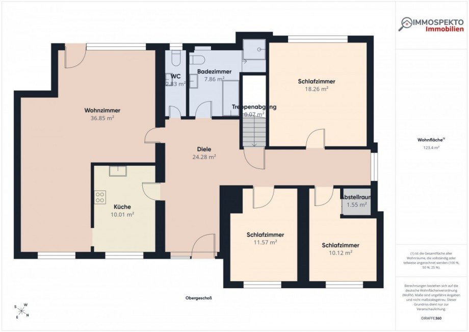 Obergeschoss Dachgeschosswohnung Linnich / Boslar