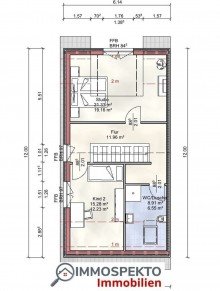 Dachgescho� Modernes Einfamilienhaus zur Miete in ruhiger Lage in Vettwei� - Ideal f�r Familien