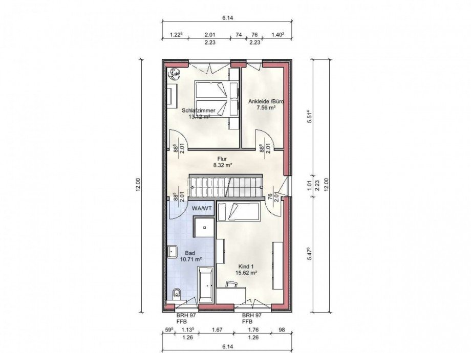 Planung VettweissHaus 7c_OG Reihenendhaus Vettweiss