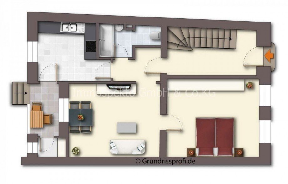 Grundriss EG, 1. OG und 2. OG Mehrfamilienhaus M�nchengladbach